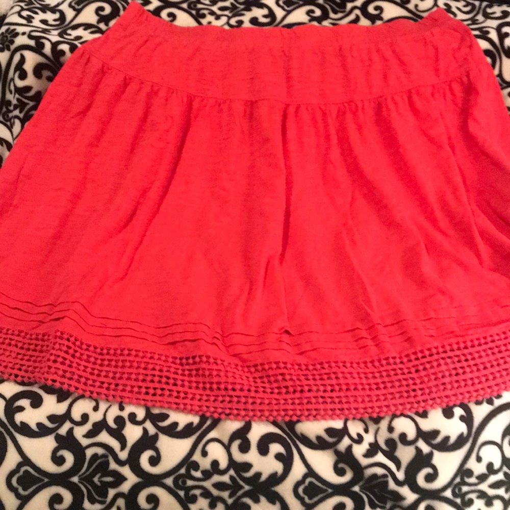 Super cute coral colored skirt